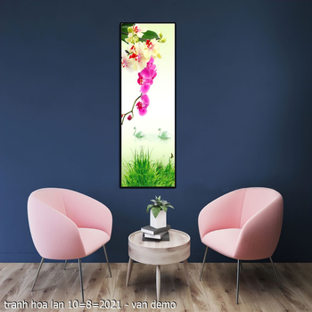 tranh hoa lan 10=8=2021 van
