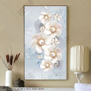 tranh hoa lua 3d 20 1 2022 hanh