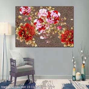 tranh hoa mau don 15 11 2021  vy