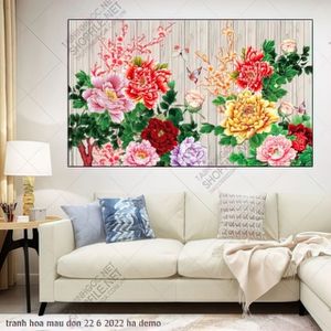 tranh hoa mau don 22 6 2022 ha