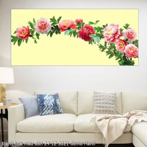 tranh hoa mau don 24 12 2021 Hanh