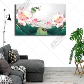 tranh hoa sen 18 7 2022 ho