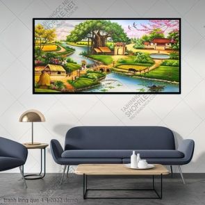 tranh lang que 4 4 2022