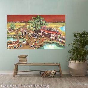 tranh lang que 9 3 2021 Toan