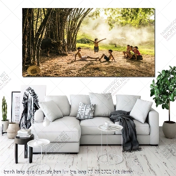 tranh lang que dam tre ben luy tre lang 03 08 2022 dat