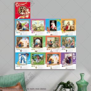 tranh lich cong giao 12 to nam moi