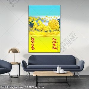 tranh lich ngua vang 23 9 2022 vy
