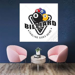tranh billiard pool snooker bi a bi-a tranh logo bida dep 1 10 phu