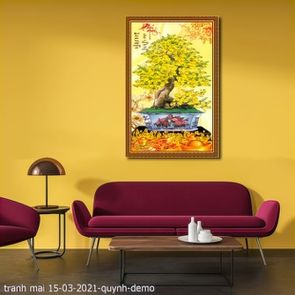 tranh hoa mai 15 03 2021 quynh 01