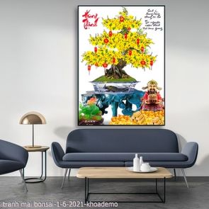 tranh mai bonsai 1 6 2021 khoa