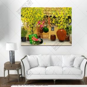 tranh mai phong tet 13 01 2022 duyen