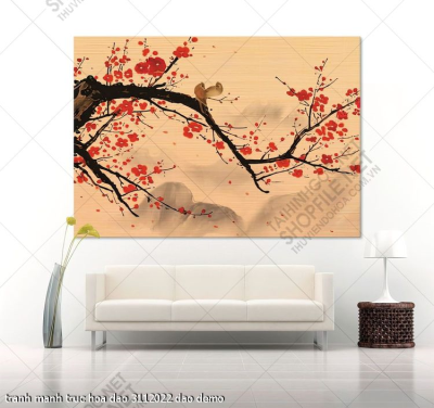 tranh manh truc hoa dao 3112022 dao
