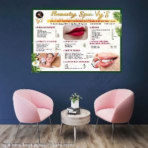 tranh menu brochure spa 23 9 phu