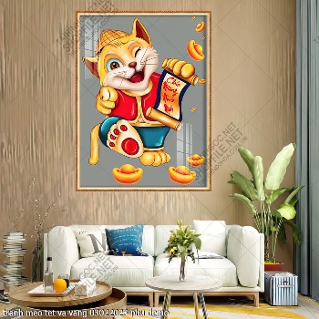 tranh meo tet va vang 03022023 phu