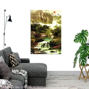 tranh muc tau 115x166cm