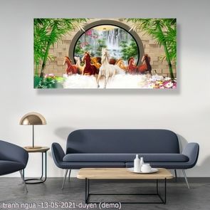 tranh ngua  13 05 2021  duyen