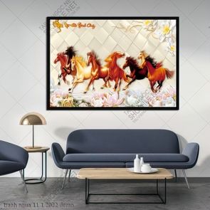 tranh ngua 11 1 2022