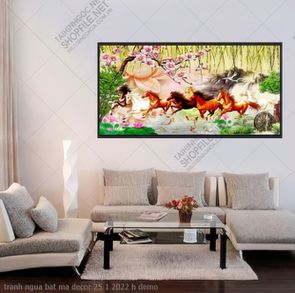 tranh ngua bat ma decor 25 1 2022 h