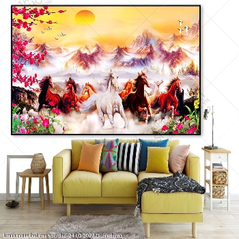 tranh ngua bat ma son dau 24 10 2022 thien