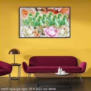 tranh ngua gia ngoc 19 4 2021 cuc