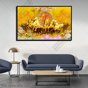 tranh ngua tai loc 22 2 2022 van