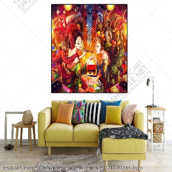 tranh nha hang lau nuong quan an nhau bbq co gai 16112022 ho tranh nha hang lau nuong quan an nhau bbq co gai 16112022 ho