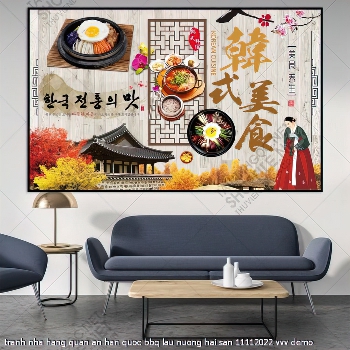 tranh nha hang quan an han quoc bbq lau nuong hai san 11112022 vvv tranh nha hang quan an han quoc bbq lau nuong hai san 11112022 vvv