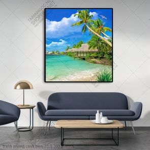 tranh phong canh bien 22 3 2022