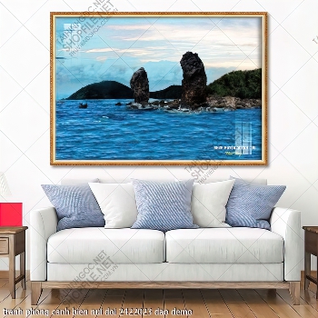 tranh phong canh bien nui doi 2422023 dao tranh phong canh bien nui doi 2422023 dao