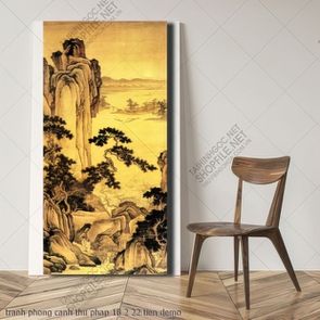 tranh phong canh thu phap 18 2 22 tien