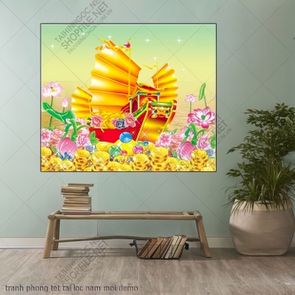 tranh phong tet tai loc nam moi