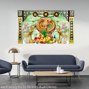 tranh con rong phung phong tho 01 06 2021 duyen