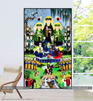 tranh phong tho ba chua xu 2024 h