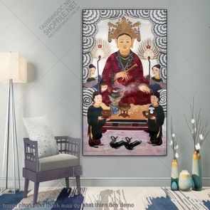 tranh phong tho thanh mau de nhat thien tien