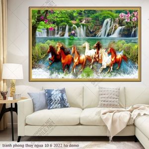 tranh phong thuy ngua 10 6 2022 ha