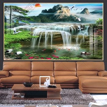tranh phong thuy thac nuoc 27022023 phu