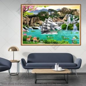 tranh phong thuy thuan buom xuoi gio 13 6 2022 ha