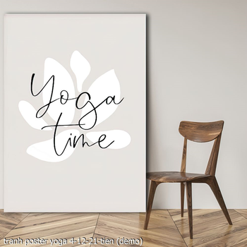 tranh poster yoga 4 12 21 tien
