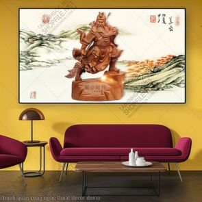 tranh phat giao quan cong nghe thuat decor