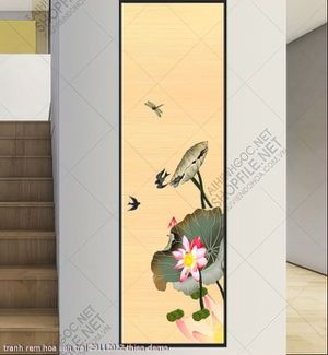 tranh rem hoa sen trai 29112022 thien