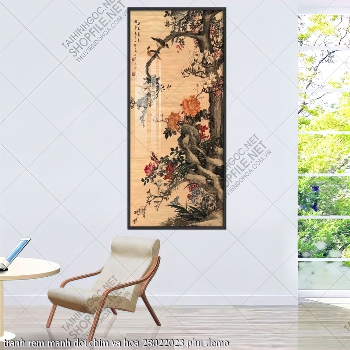tranh rem manh doi chim va hoa 28022023 phu