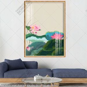 tranh rem manh hoa sen son dau 01022023 phu
