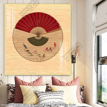 tranh rem manh quat giay va ca chep 17022023 phu