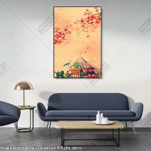 tranh rem nui phu si nhat ban 4 8 phu