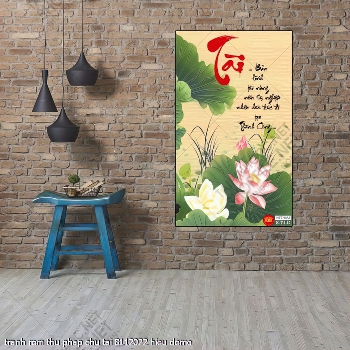 tranh rem thu phap chu tai 8112022 hieu