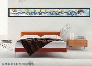 tranh rong 12 con giap