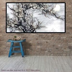 tranh son dau hoa mai 16 6 2022 thien
