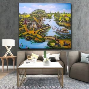 tranh son dau lang que 18 5 2021 anh quoc