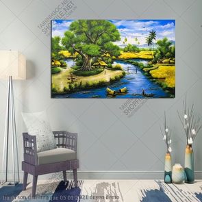 tranh son dau lang que 05 01 2021 duyen