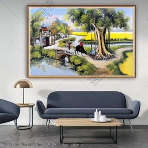 tranh son dau lang que 21 6 2022 hanh